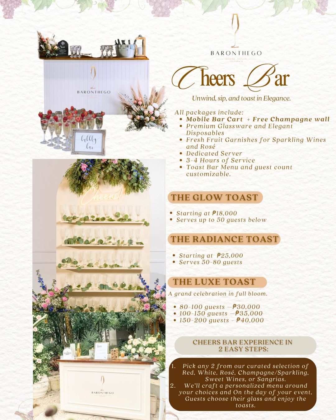 Fine Wine & Spirits | Toast & Cheers Bar