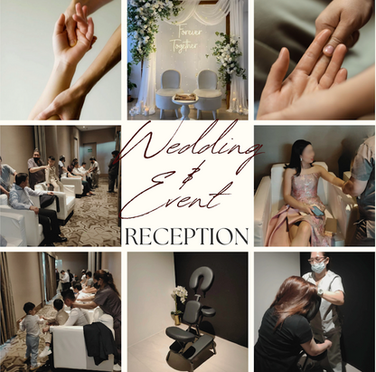 Spa Lounge for Wedding & Event Receptions/ Cocktail Hour