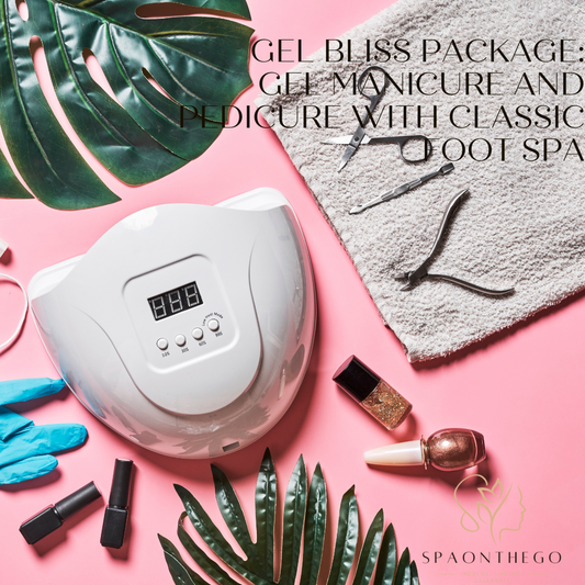 Gel Bliss Package: Gel Manicure and Pedicure with Classic Foot Spa